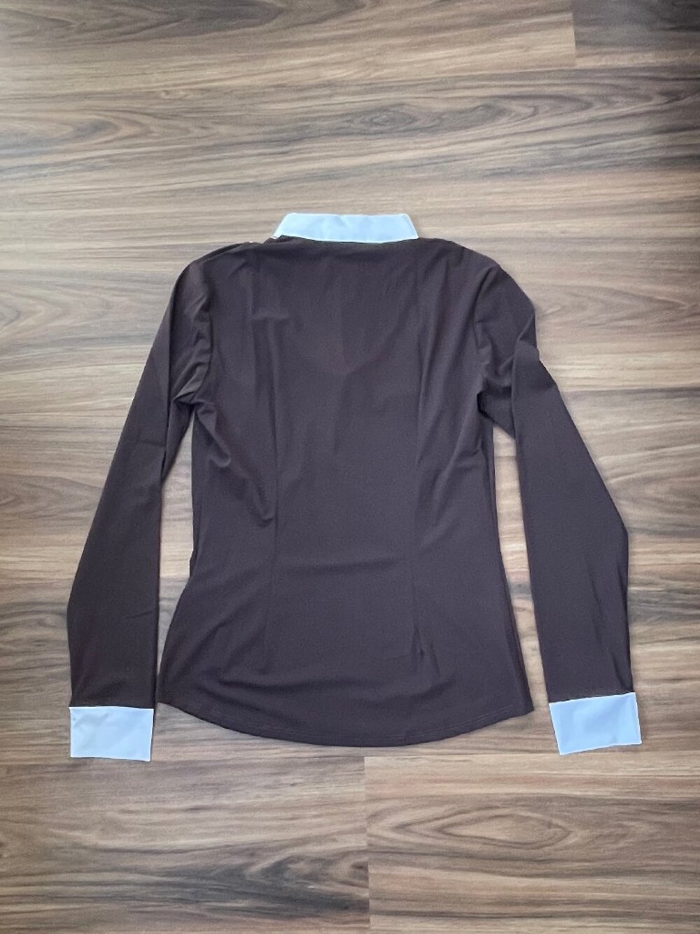 Vestrum Women's Reims Long Sleeve Show Shirt - Dark Brown - L - Picture 4 of 4